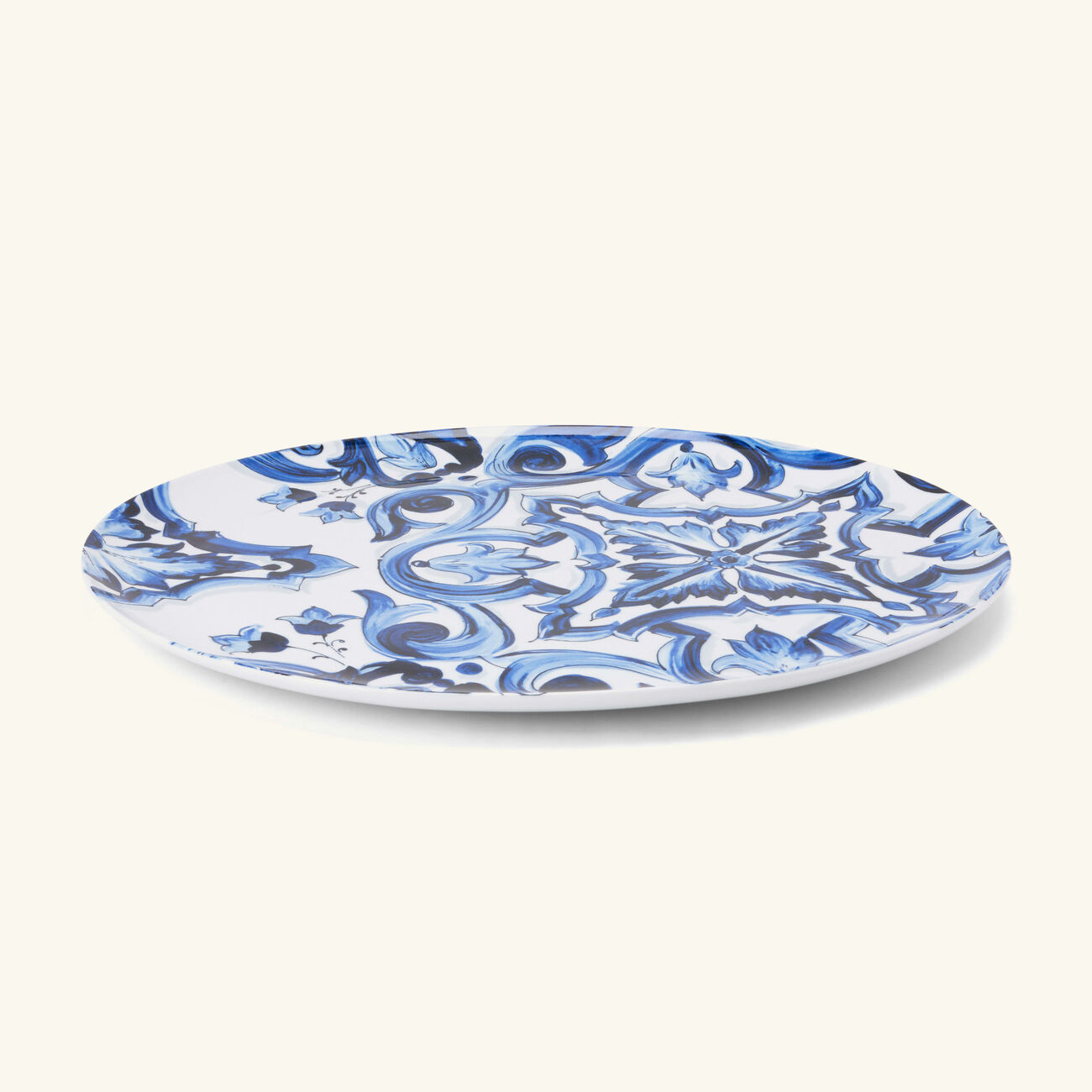 dolce gabbana casa blu mediterraneo oval platter 45cm