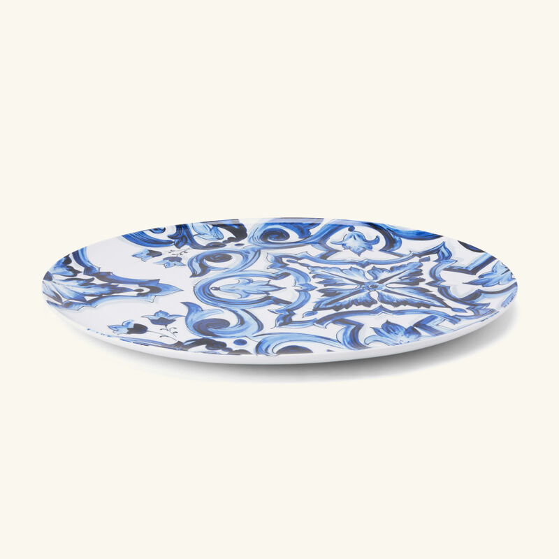 dolce gabbana casa blu mediterraneo oval platter 45cm
