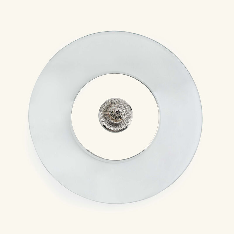 كريستوفل صينية الجبن مالميزون متوسطة باللون الفضي