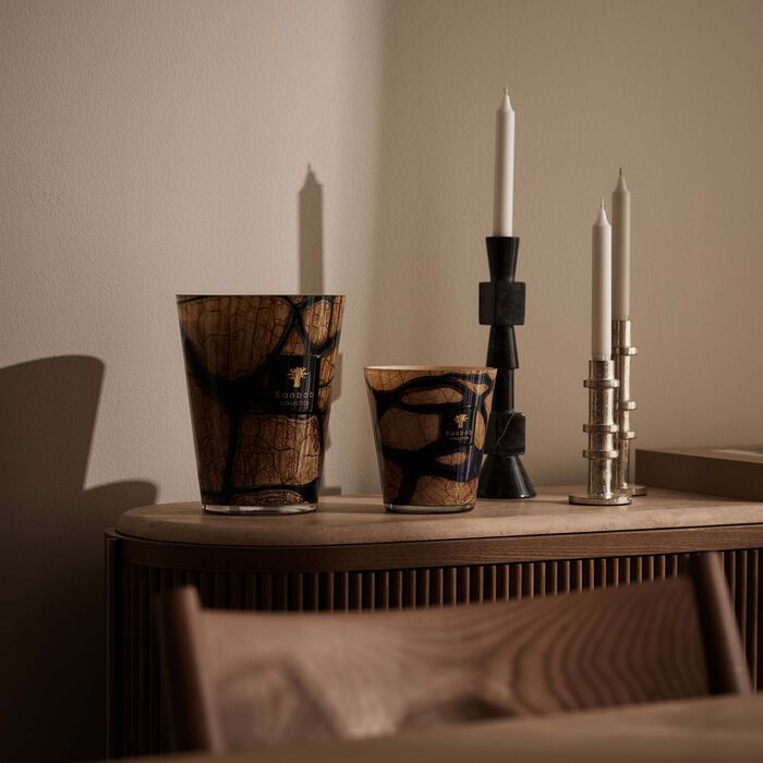 baobab collection stones lazuli candle max 24