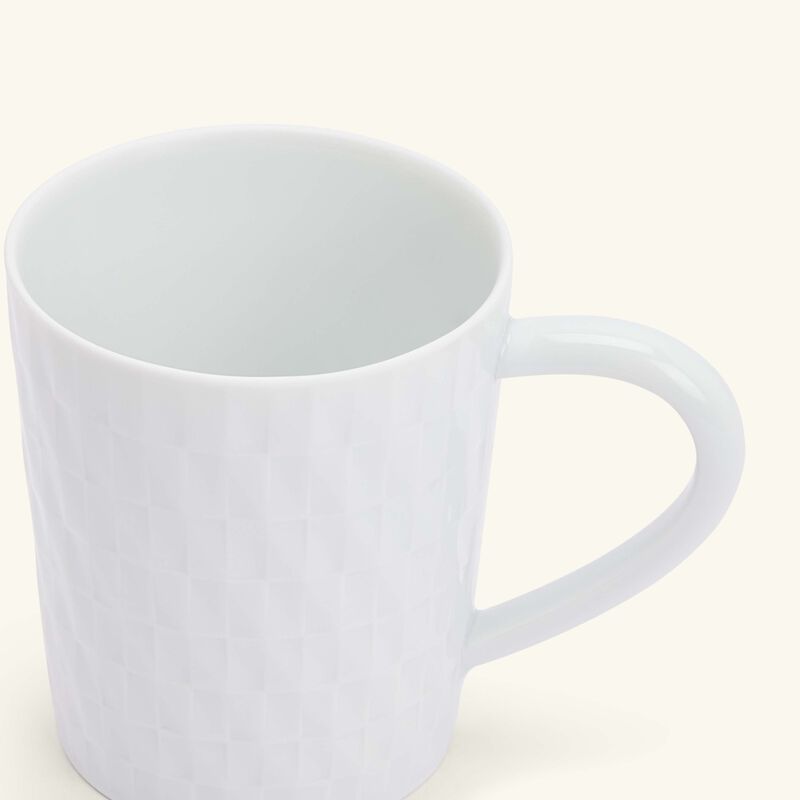 bernardaud twist blanc mug white