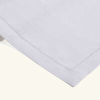 كاترين دينوال طقم فيليز المؤلف من 6 مفارش للأطباق باللون الأبيض