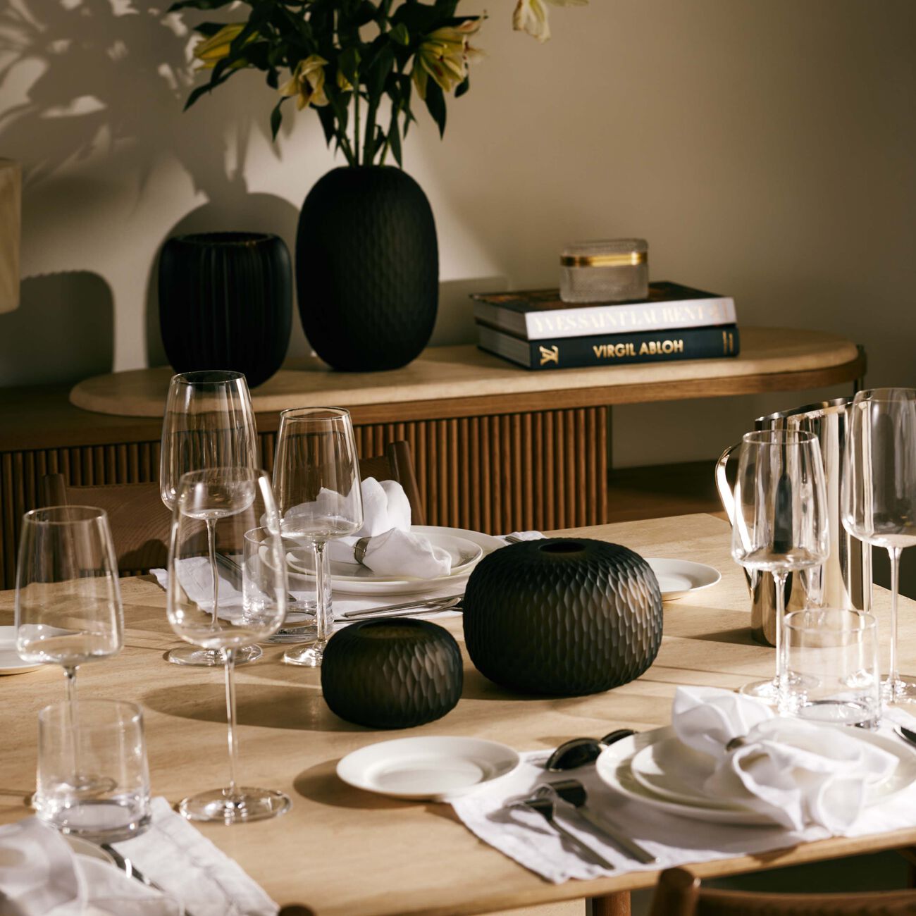 روكل حامل الشموع الصغيرة ميتامورفوسيس تي لايت باللون الأسود