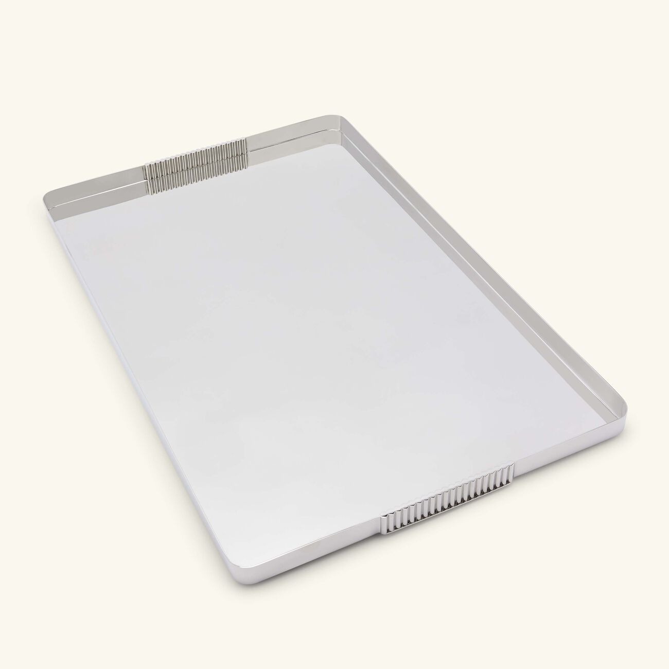 رالف لورين هوم صينية التقديم ثورب مستطيلة كبيرة من الستانلس ستيل