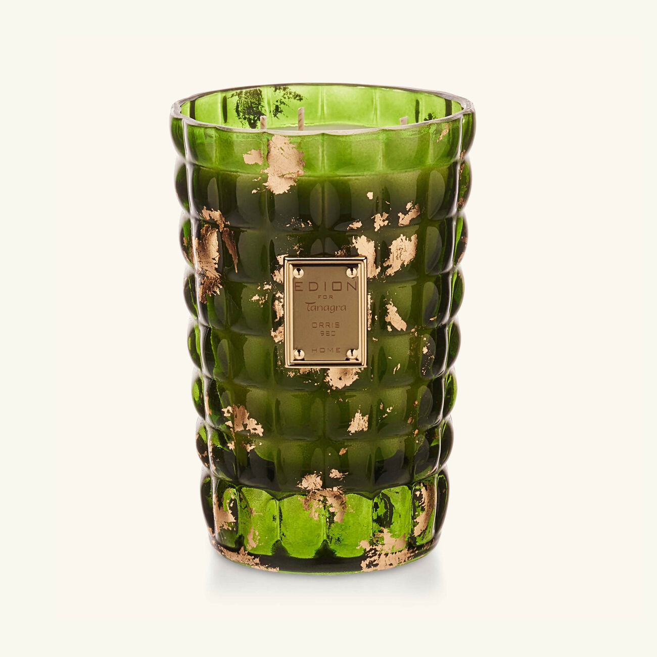 edion iris green scented candle 500g