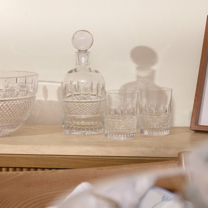 Mastercraft Irish Lace Decanter Set Clear waterford mastercraft irish lace decanter set clear
