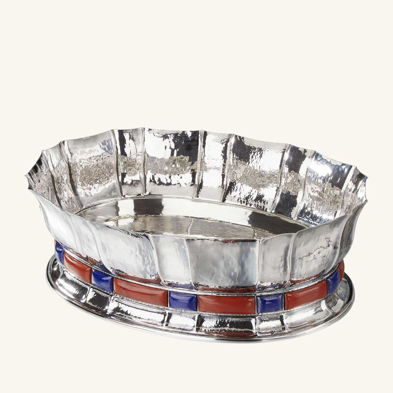 Doge Centrepiece Bowl Red Large buccellati doge centrepiece bowl red large