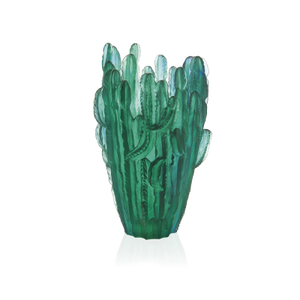 Cactus Large Green Vase By Emilio Robba, medium