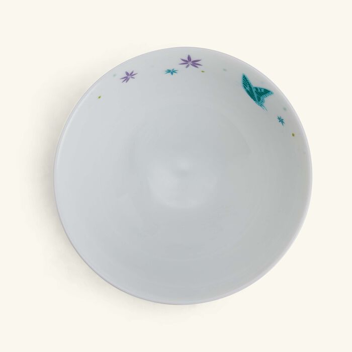 bernardaud feerie michael cailloux rice bowl blue 12cm