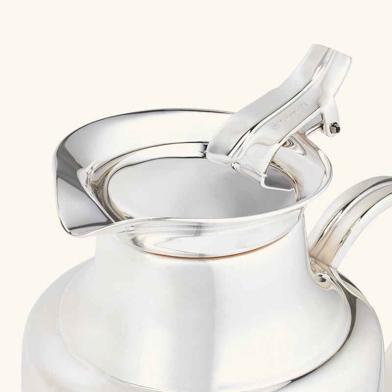 كريستوفل مرطبان آلبي العازل للحرارة باللون الفضي