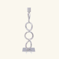 christofle vertigo four ring candle holder silver plated