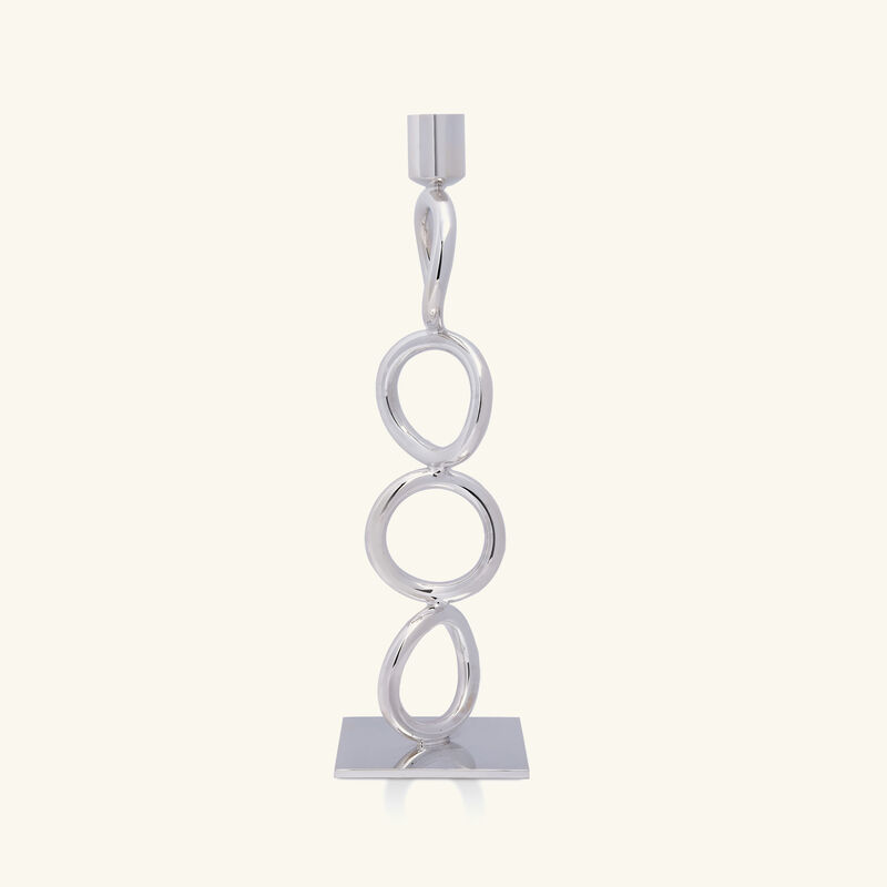 christofle vertigo four ring candle holder silver plated