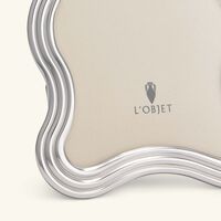 لوبجيه إطار الصور ريبل المطلي بالبلاتين 13   18 سم