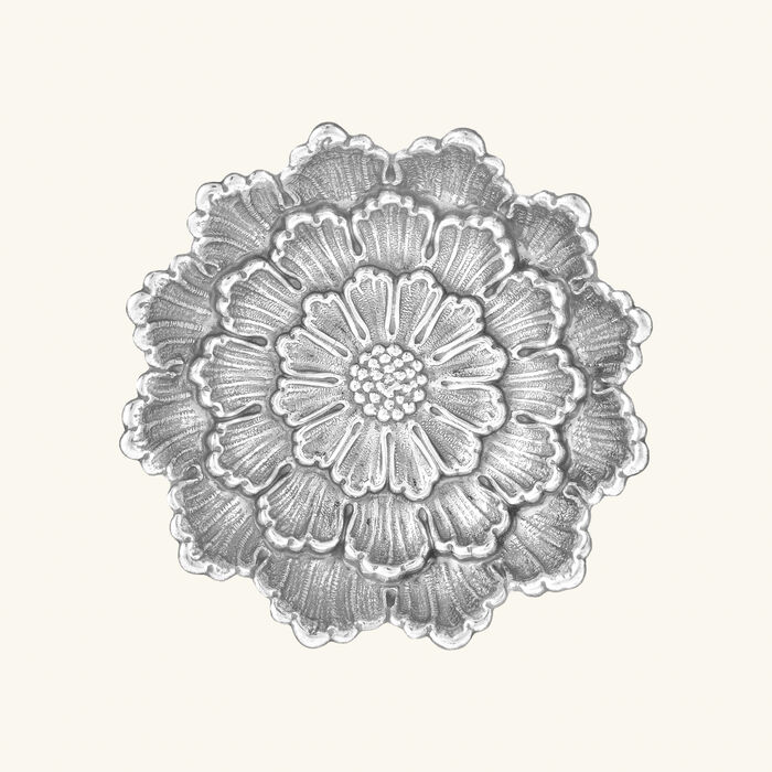 buccellati dahlia flower bowl small silver
