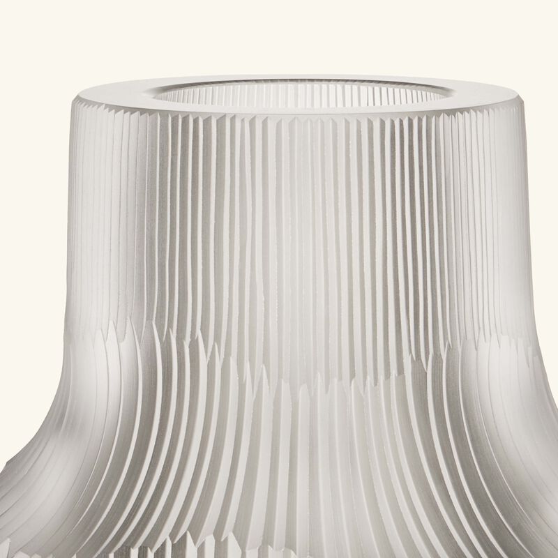 Heroine REI Vase Round Large Clear ruckl heroine rei vase round large clear