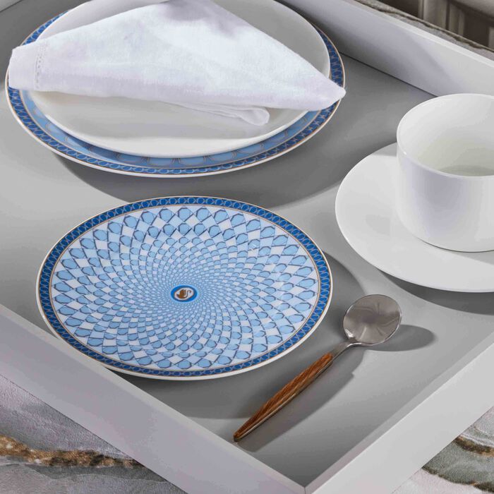 rosenthal signum azure plate round blue 18cm