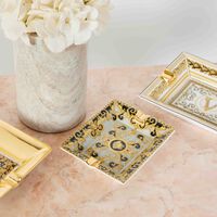 Prestige Gala Ashtray Rectangular Small Grey versace prestige gala ashtray rectangular small grey