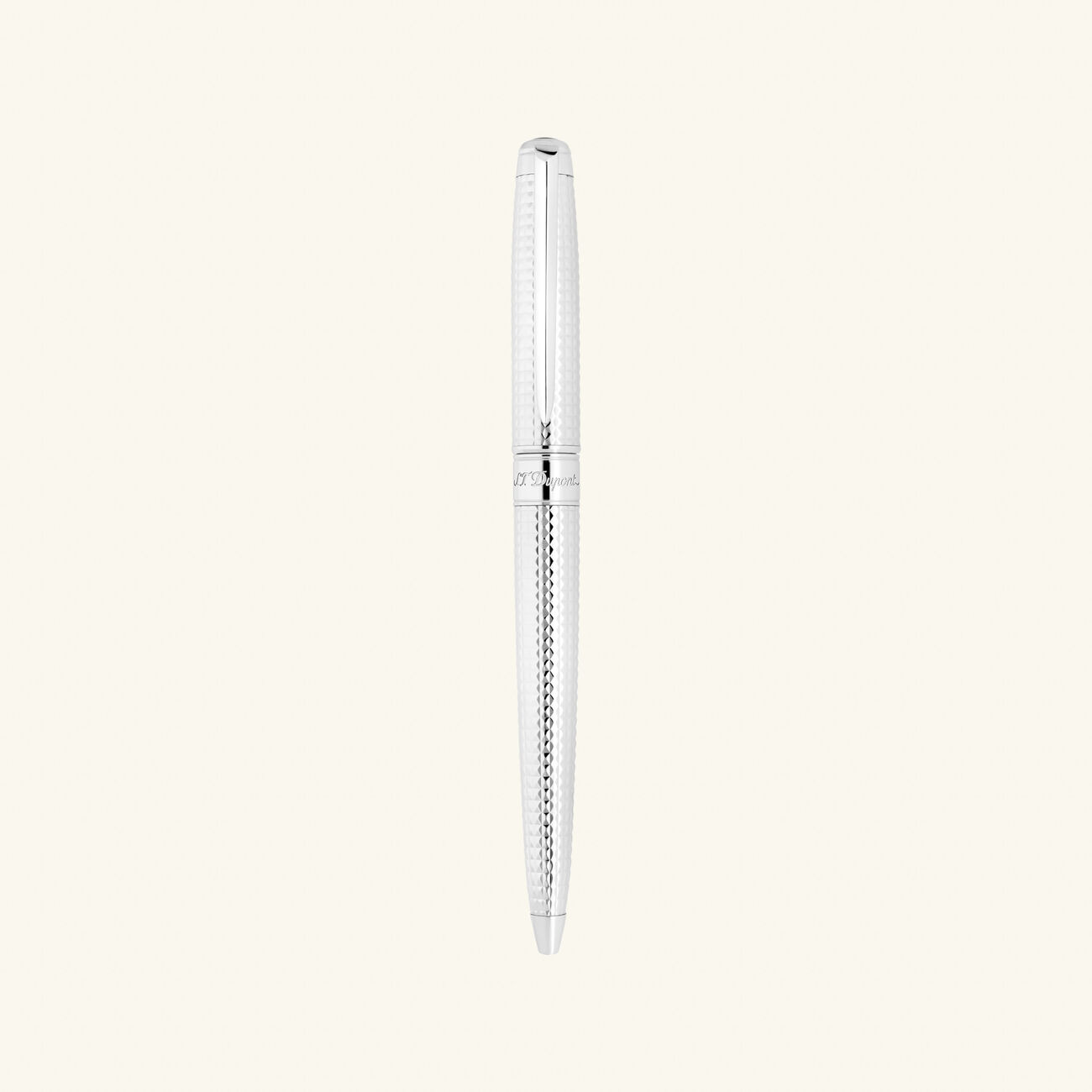 Eternity Ballpoint Pen Silver st dupont eternity ballpoint pen silver