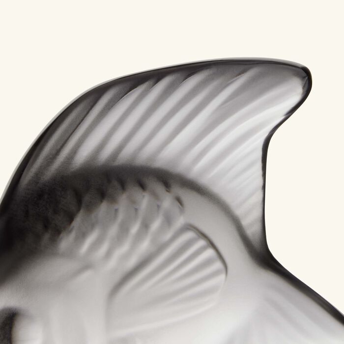 Fish Figurine Mini Grey lalique fish figurine mini grey