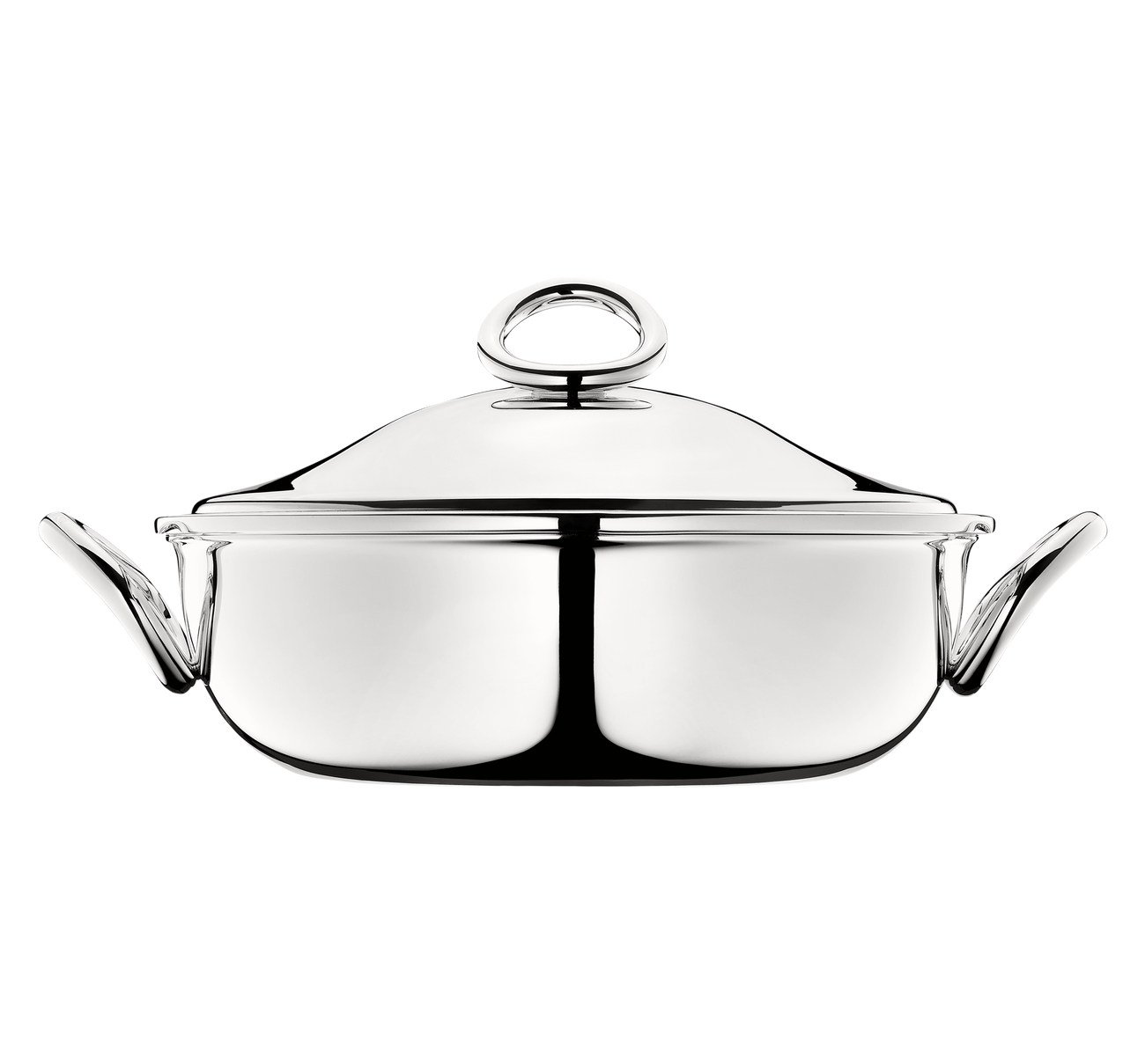 christofle vertigo serving dish silver plated