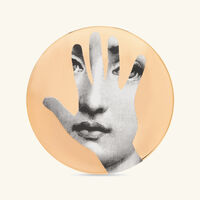 fornasetti tema e variazioni no 15 wall plate gold