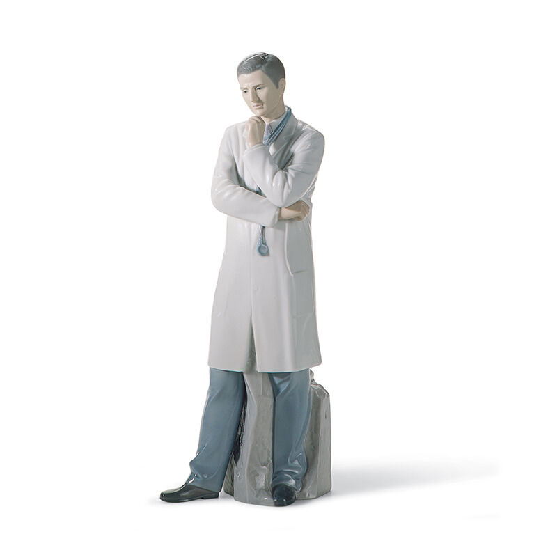 Male Doctor Figurine, large