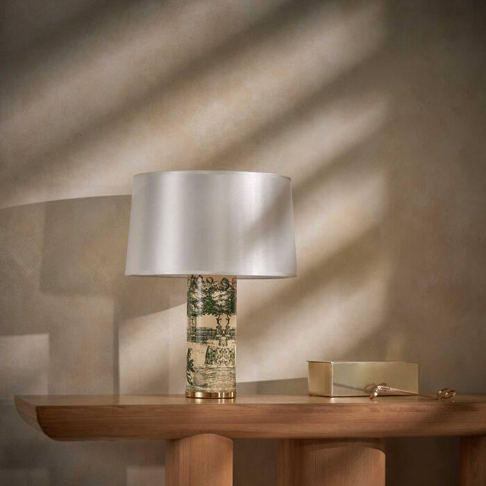 fornasetti giardino settecentesco lamp base