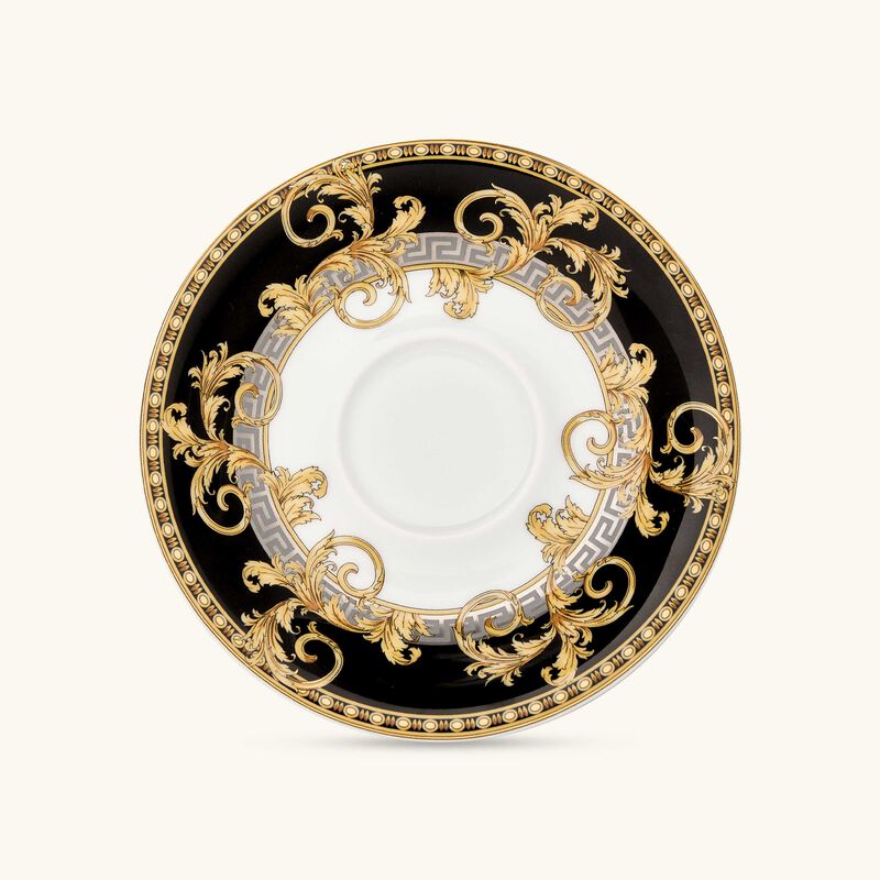 versace prestige gala coffee cup   saucer white