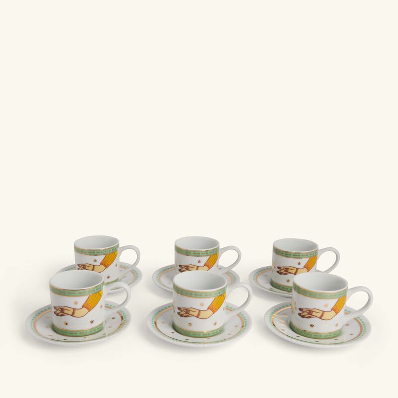 silsal hessa espresso cup set of 6