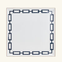 Catene Zaffiro Trinket Tray Square Large Blue ginori 1735 catene zaffiro trinket tray square large blue