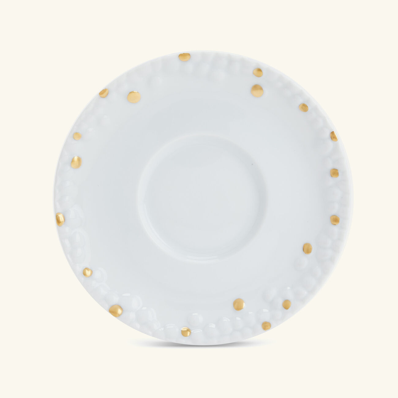 لوبجيه طقم هاس موهافي مؤلف من 6 فناجين للإسبريسو مع صحونها باللون الأبيض