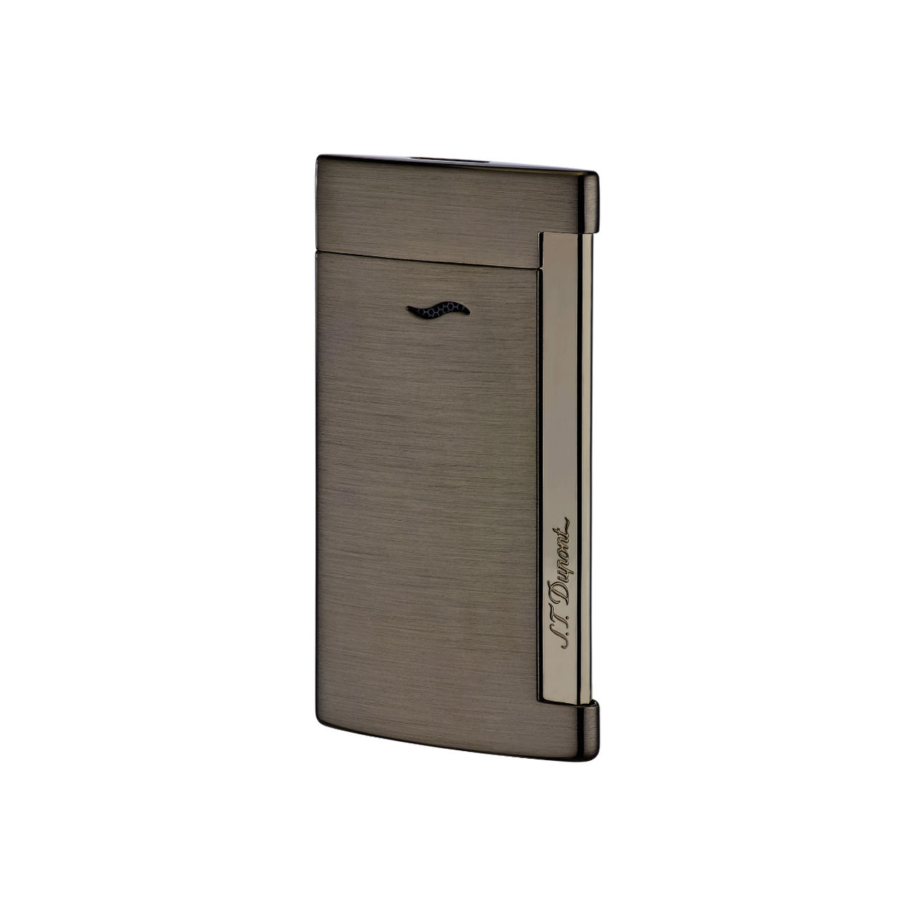 st dupont slim 7 lighter brushed grey