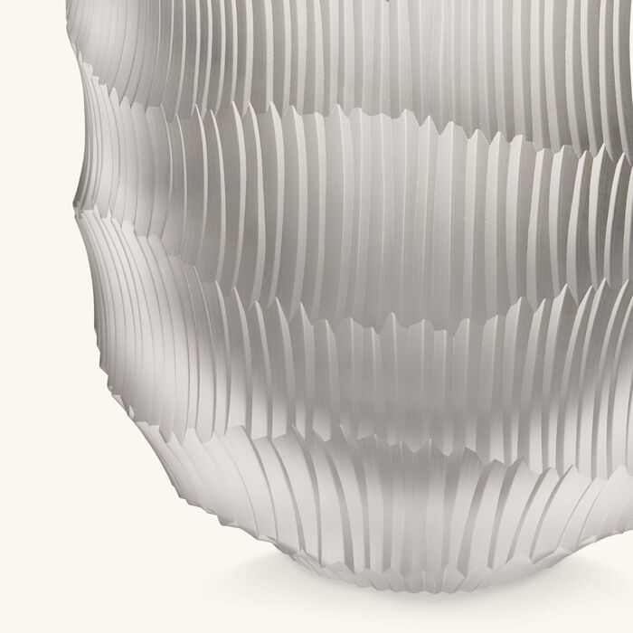 ruckl heroine rei vase round large clear