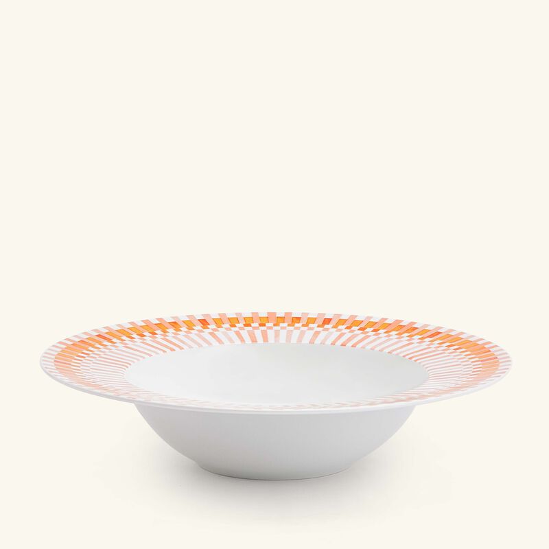 Terra Rosa Soup Plate Round Orange 22cm bernardaud terra rosa soup plate round orange 22cm