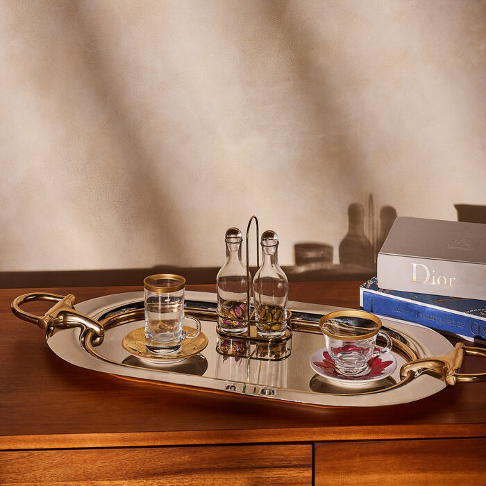 villari peacock tea cup   saucer gold