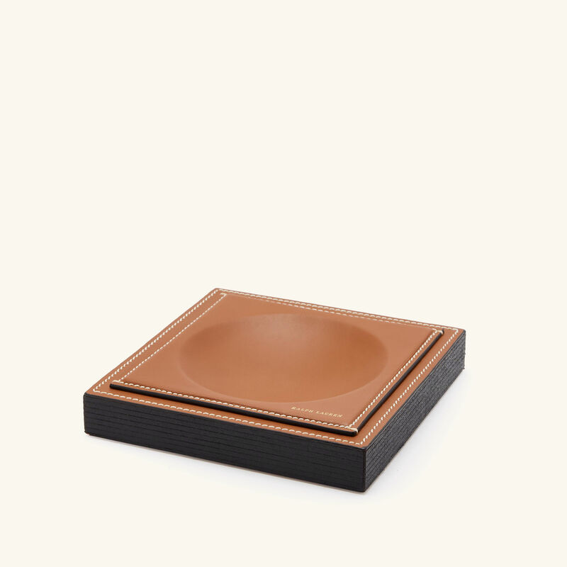 Brennan Tray Small Brown ralph lauren home brennan tray small brown