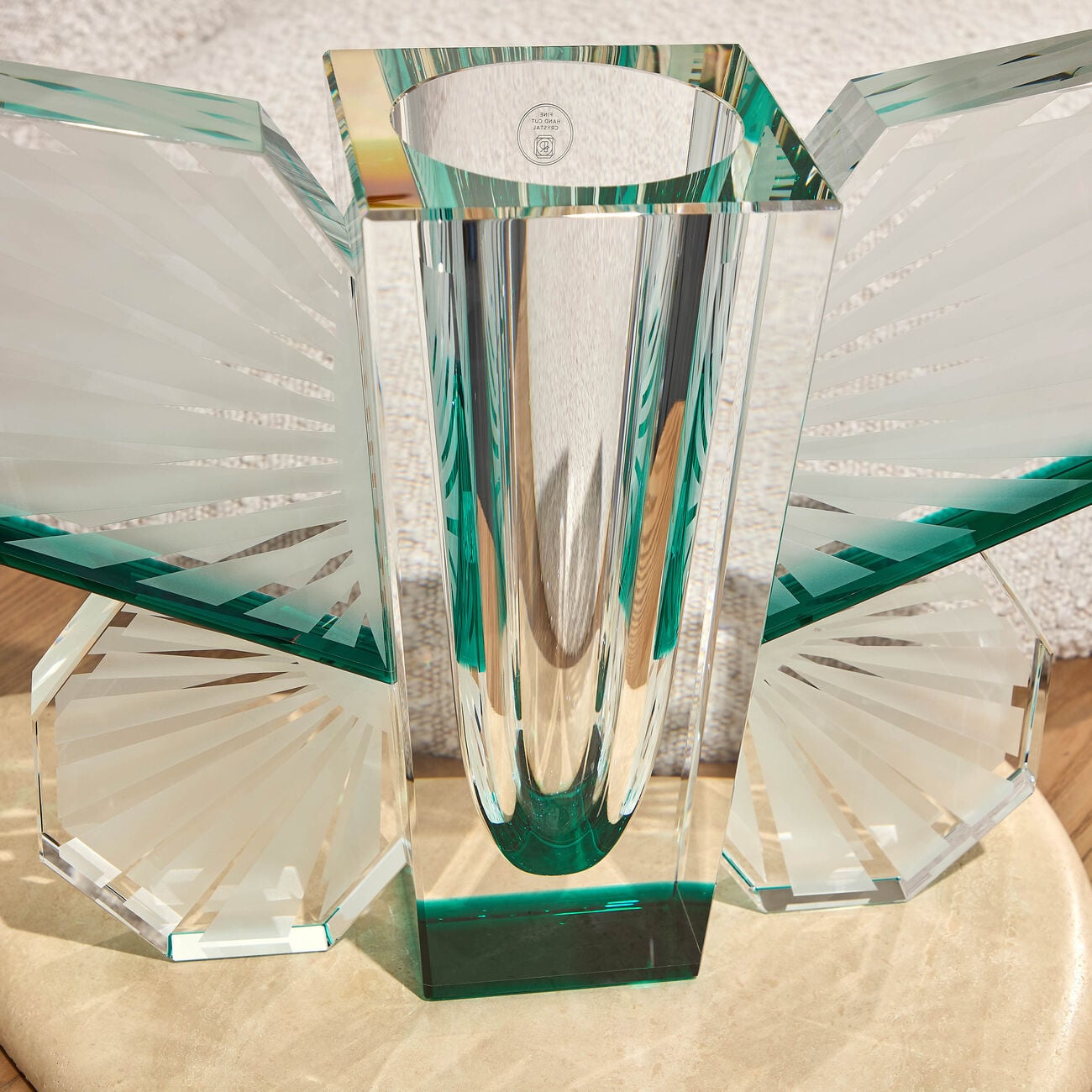 Claire Butterfly Vase Green reflections copenhagen claire butterfly vase green