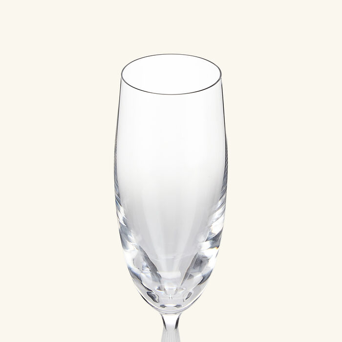 lalique 100 points champagne glass clear