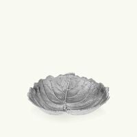 buccellati hazelnut leaf bowl small silver