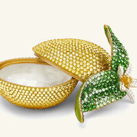 Mila Lemon Box Gold jay strongwater mila lemon box gold