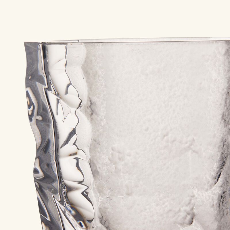 lalique terramineral silex vase large clear