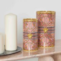 فيرساتشي مزهرية سكالا ديل بالاتزو صغيرة وردية