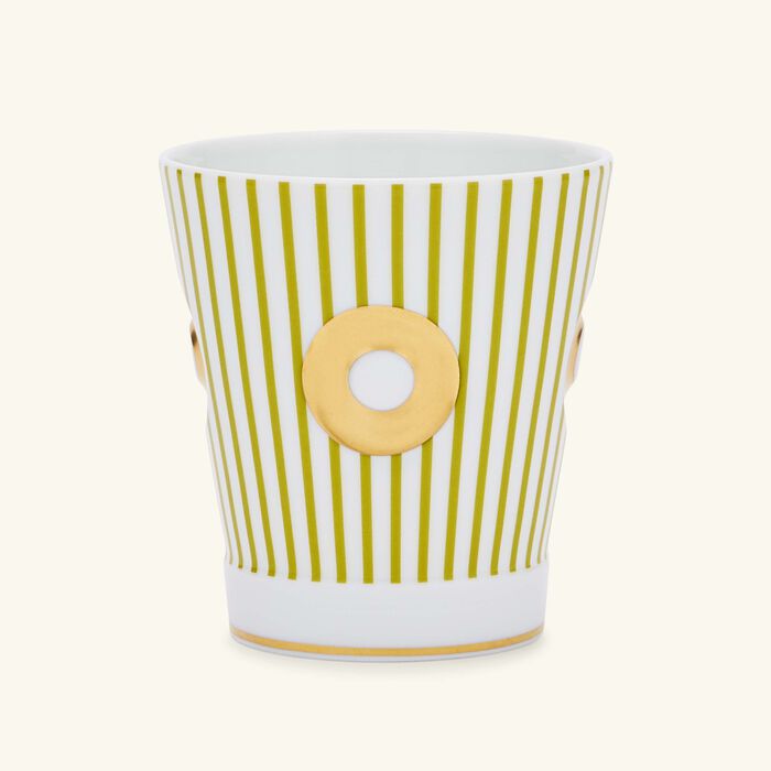 bernardaud delphos eolie drinking glass green