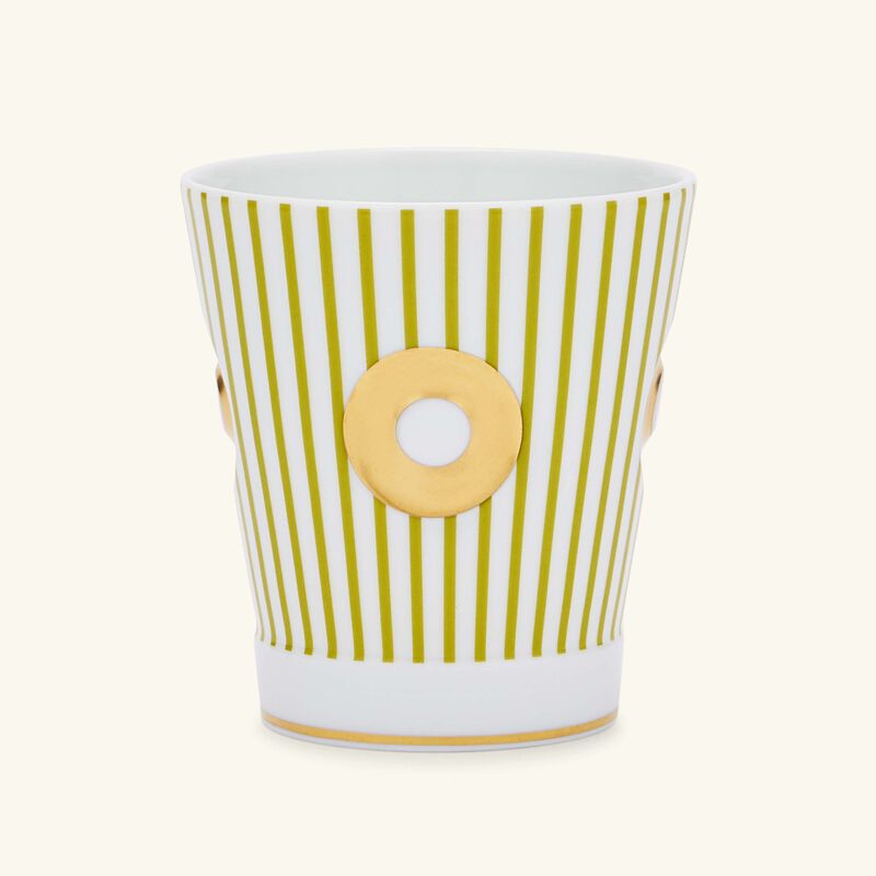 bernardaud delphos eolie drinking glass green