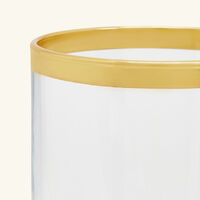 villari highball drinking glass clear