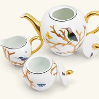 برناردو طقم الشاي أو زوازو باللون الذهبي