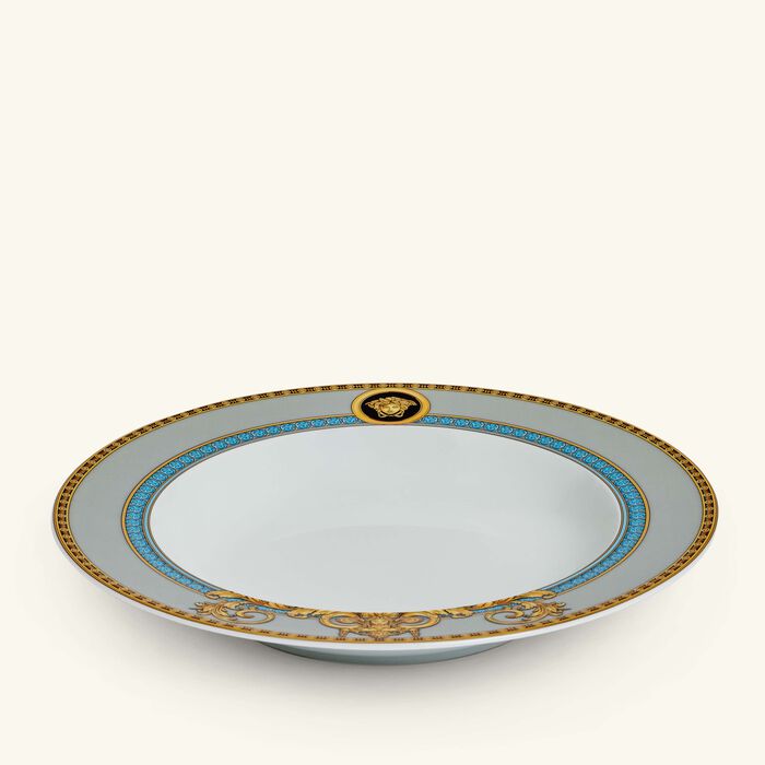 Prestige Gala Soup Plate Blue 22cm versace prestige gala soup plate blue 22cm