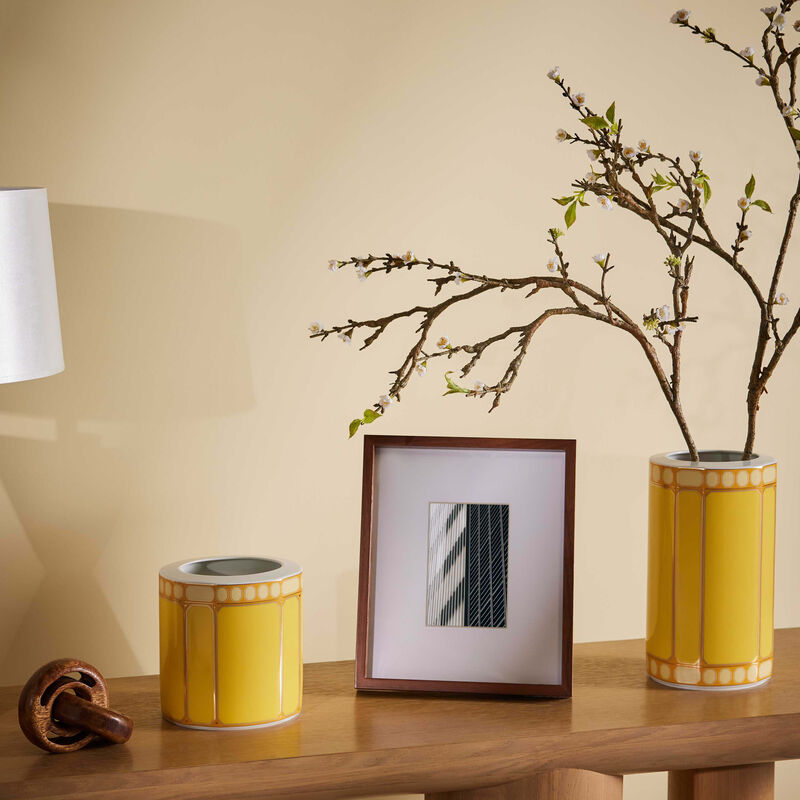 rosenthal signum jonquil vase large yellow