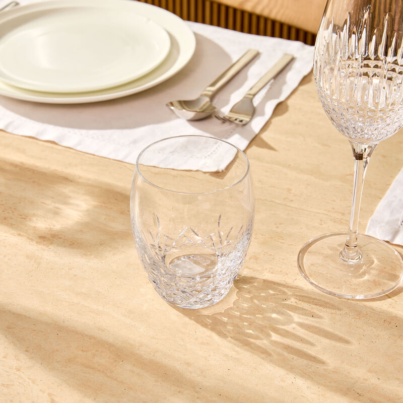 waterford lismore essence double old fashioned drinking glass set of 2