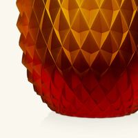 Heroine Coco Vase Round Large Amber ruckl heroine coco vase round large amber